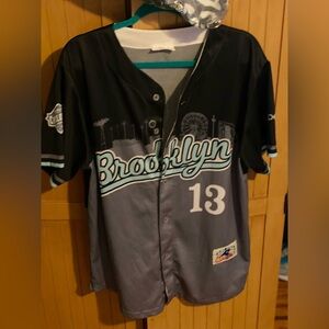 Brooklyn Cyclones Graphic Baseball Jersey